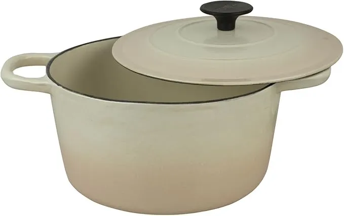 Enameled Cast Iron 4L Dutch Oven – Almond